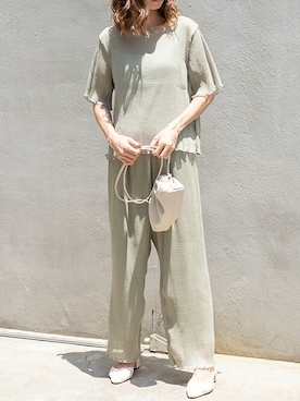 Delyle NOIR STAFFさん（レディース・160cm）の夏コーディネート