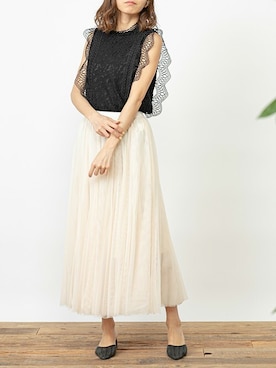 Delyle NOIR STAFFさん(レディース・160cm)の夏コーディネート