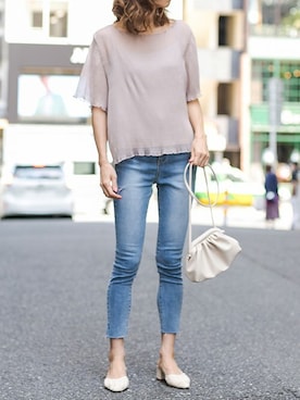 Delyle NOIR STAFFさん（レディース・160cm）の夏コーディネート