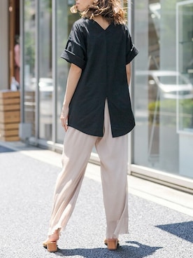 Delyle NOIR STAFFさん（レディース・160cm）の夏コーディネート