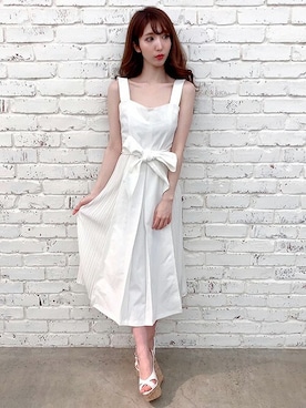 Delyle NOIR STAFFさん(レディース・160cm)の夏コーディネート