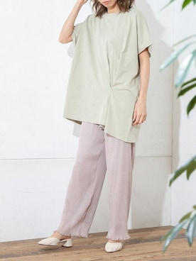 Delyle NOIR STAFFさん（レディース・160cm）の夏コーディネート