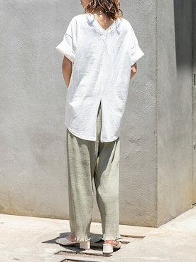 Delyle NOIR STAFFさん（レディース・160cm）の夏コーディネート