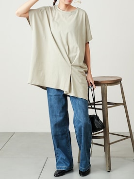 Delyle NOIR STAFFさん（レディース・160cm）の夏コーディネート