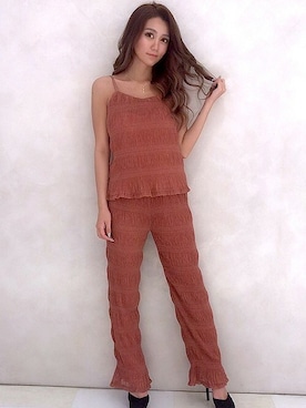 Delyle NOIR STAFFさん（レディース・160cm）の夏コーディネート