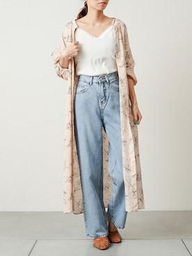 「DELYLE（デイライル）のアイテム」を使った、Delyle NOIR STAFFさん（レディース・160cm）の夏コーディネート