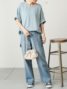 Delyle NOIR STAFFさん（レディース・160cm）の夏コーディネート