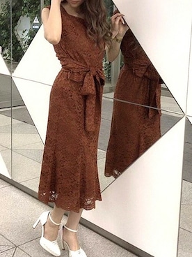 Delyle NOIR STAFFさん（レディース・160cm）の夏コーディネート