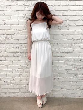 Delyle NOIR STAFFさん（レディース・160cm）の夏コーディネート