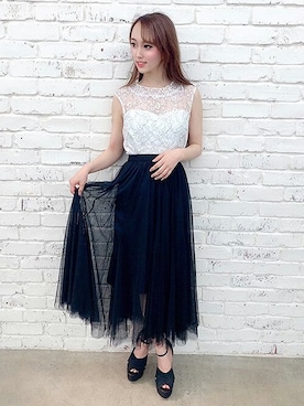 Delyle NOIR STAFFさん(レディース・160cm)の夏コーディネート