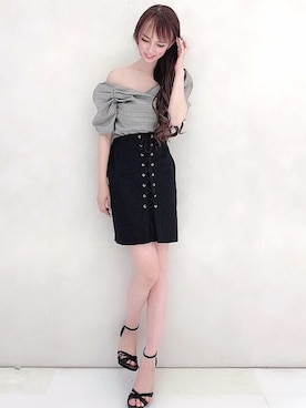 Delyle NOIR STAFFさん（レディース・160cm）の秋コーディネート