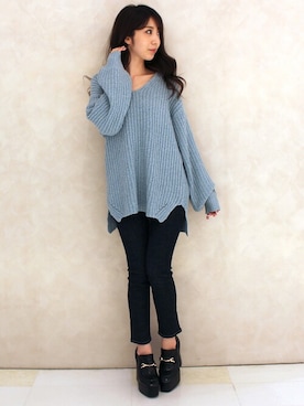 Delyle NOIR STAFFさん（レディース・160cm）の秋コーディネート