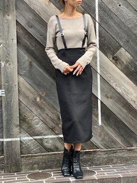 Delyle NOIR STAFFさん（レディース・160cm）の秋コーディネート