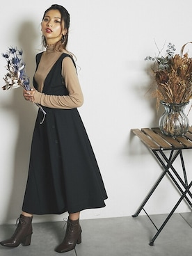 Delyle NOIR STAFFさん（レディース・160cm）の秋コーディネート