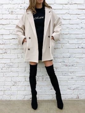 Delyle NOIR STAFFさん（レディース・160cm）の秋コーディネート