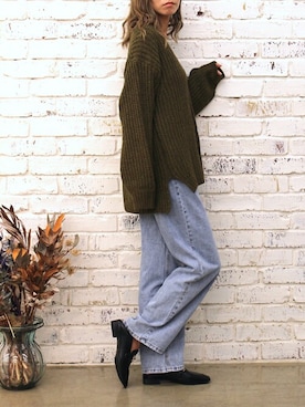 Delyle NOIR STAFFさん（レディース・160cm）の冬コーディネート