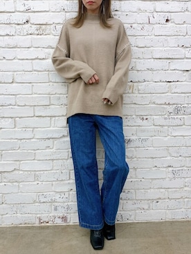 Delyle NOIR STAFFさん(レディース・160cm)の冬コーディネート