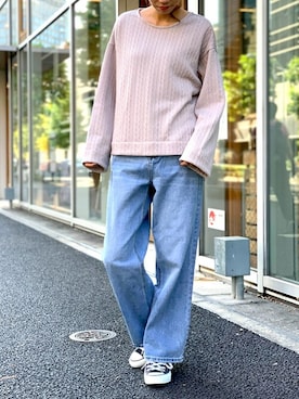 Delyle NOIR STAFFさん（レディース・160cm）の冬コーディネート