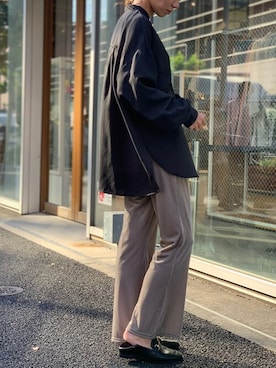 「オトナカジュアル」｜Delyle NOIR STAFFさん（レディース・160cm）の冬コーディネート