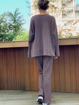 「DELYLE（デイライル）のアイテム」を使った、Delyle NOIR STAFFさん（レディース・160cm）の秋コーディネート