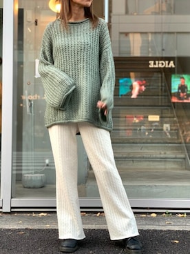 Delyle NOIR STAFFさん（レディース・160cm）の冬コーディネート