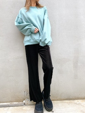 Delyle NOIR STAFFさん（レディース・160cm）の冬コーディネート