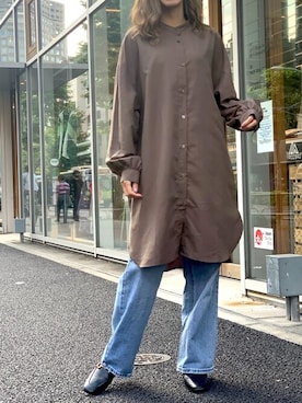 Delyle NOIR STAFFさん（レディース・160cm）の冬コーディネート