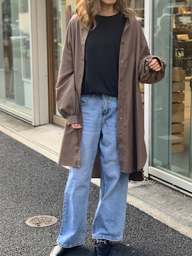 Delyle NOIR STAFFさん（レディース・160cm）の冬コーディネート