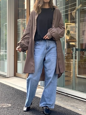 Delyle NOIR STAFFさん（レディース・160cm）の冬コーディネート