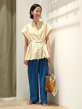 harukaさん（レディース・156cm）の夏コーディネート