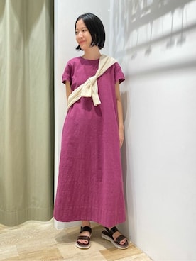 harukaさん（レディース・156cm）の夏コーディネート