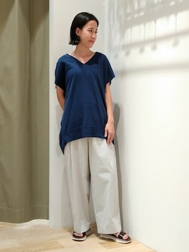 harukaさん（レディース・156cm）の夏コーディネート