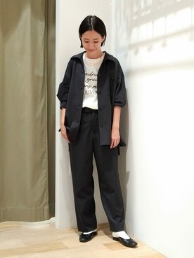 harukaさん（レディース・156cm）の秋コーディネート