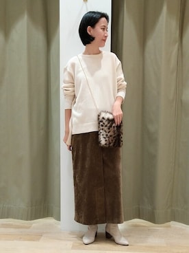 harukaさん（レディース・156cm）の秋コーディネート