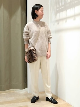 harukaさん（レディース・156cm）の冬コーディネート