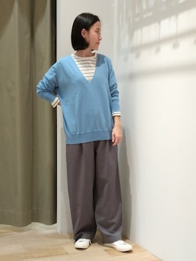 harukaさん（レディース・156cm）の冬コーディネート