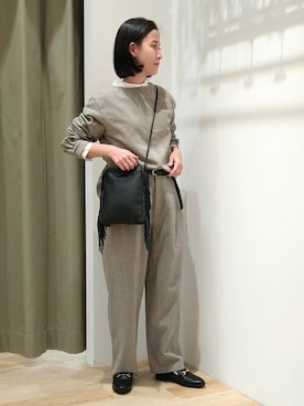 harukaさん（レディース・156cm）の冬コーディネート