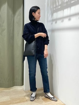 harukaさん（レディース・156cm）の冬コーディネート