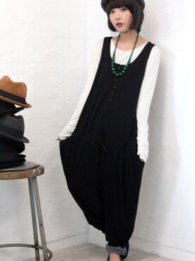 Osharewalker オシャレウォーカー のオールインワン サロペットを