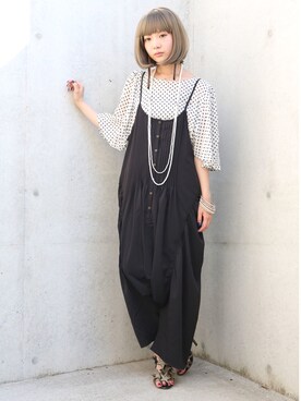 Osharewalker オシャレウォーカーのオールインワン サロペット