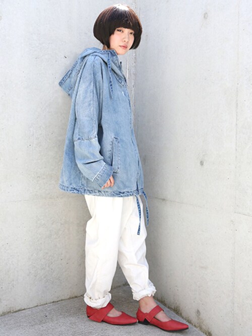 Osharewalker Osharewalker Zozo店 Kohakuのデニムジャケットを使ったコーディネート Wear