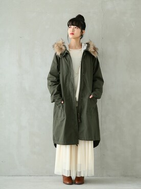 Osharewalker オシャレウォーカー のモッズコートを使った人気ファッションコーディネート ユーザー ショップスタッフ Wear