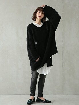 osharewalker staffさん（レディース・158cm）の冬コーディネート