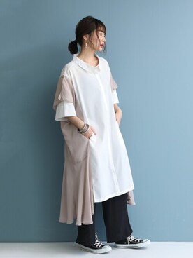 osharewalker staffさん（レディース・158cm）の春コーディネート