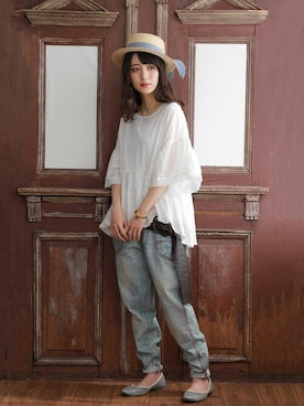 osharewalker staffさん（レディース・158cm）の春コーディネート