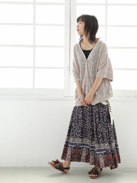 osharewalker staffさん（レディース・158cm）の春コーディネート