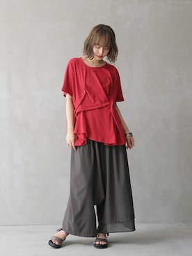 osharewalker staffさん（レディース・158cm）の夏コーディネート