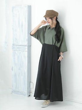 ワンピース ドレスを使った オシャレウォーカー の人気ファッションコーディネート Wear