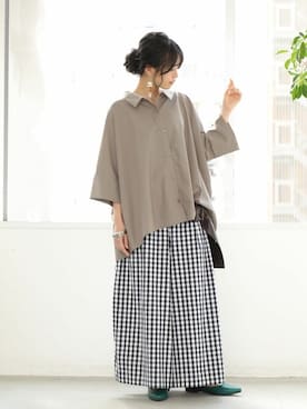 osharewalker staffさん(レディース・158cm)の夏コーディネート
