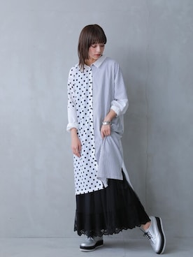 「n'Or」｜osharewalker staffさん（レディース・161cm）の秋コーディネート